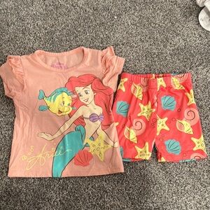 Disney Little Mermaid Set 3T